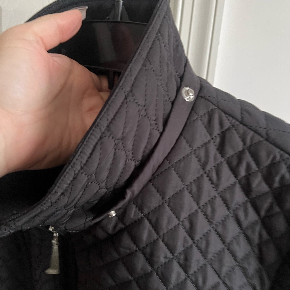 Black Quilted Jacket L - Picture 5 of 13